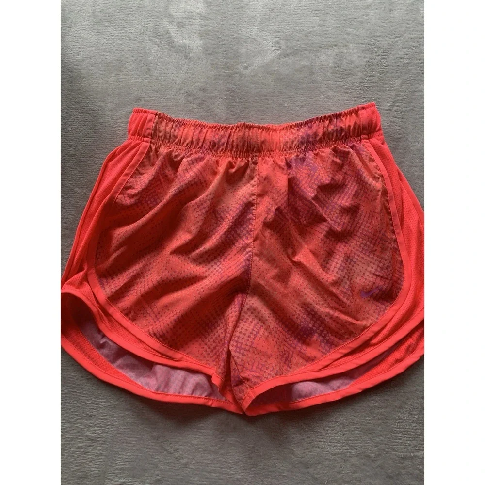 NWT-Nike Women Dri-Fit Tempo Mid Rise Brief-Lined Running Shorts 3